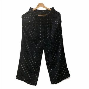 Zara polka dot culottes
